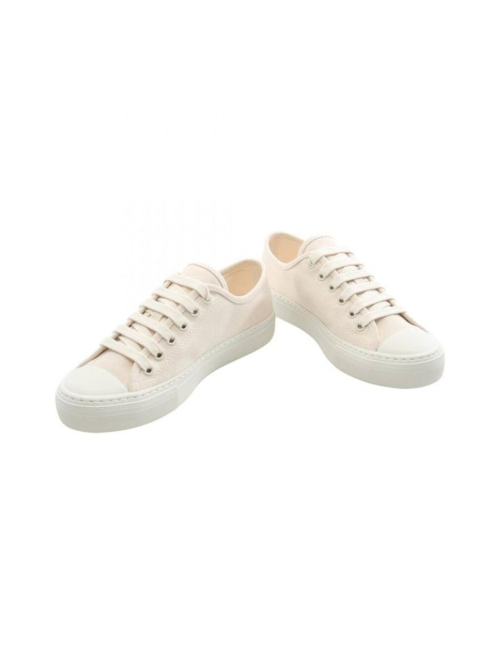Prada Sneakers Canvas Beige 7 - Picture 3 of 7